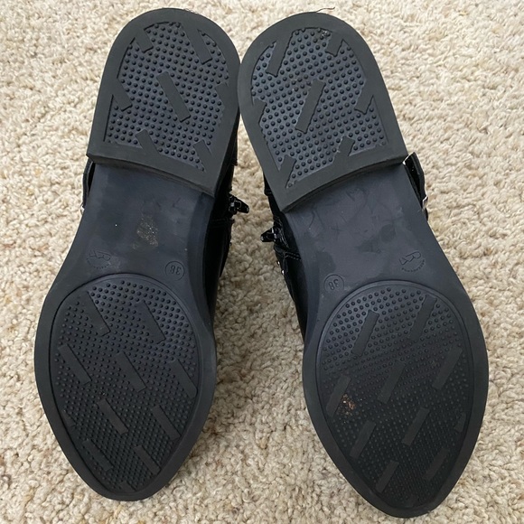 Black Vegan Booties - Picture 2 of 4